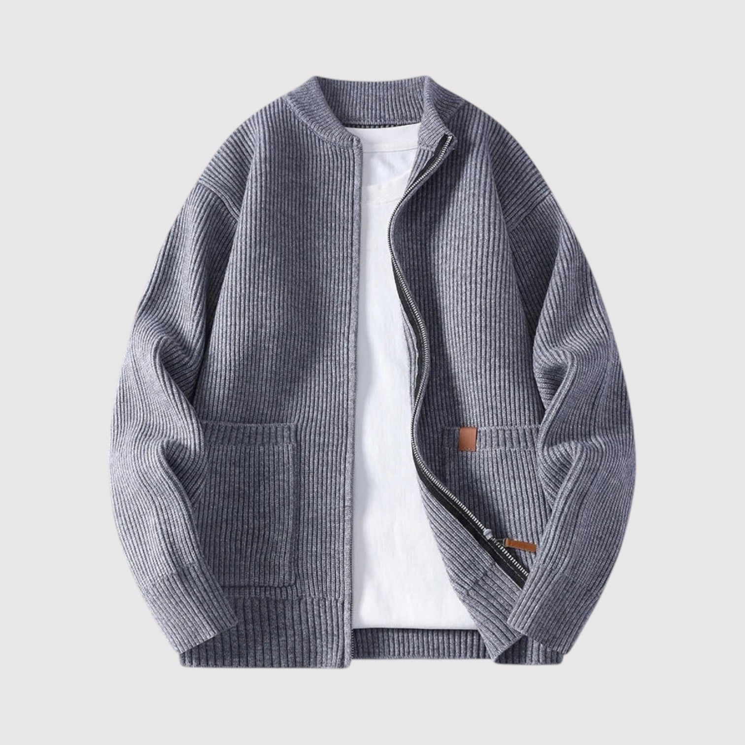 KAIEN | エレガントなリブニットジャケット