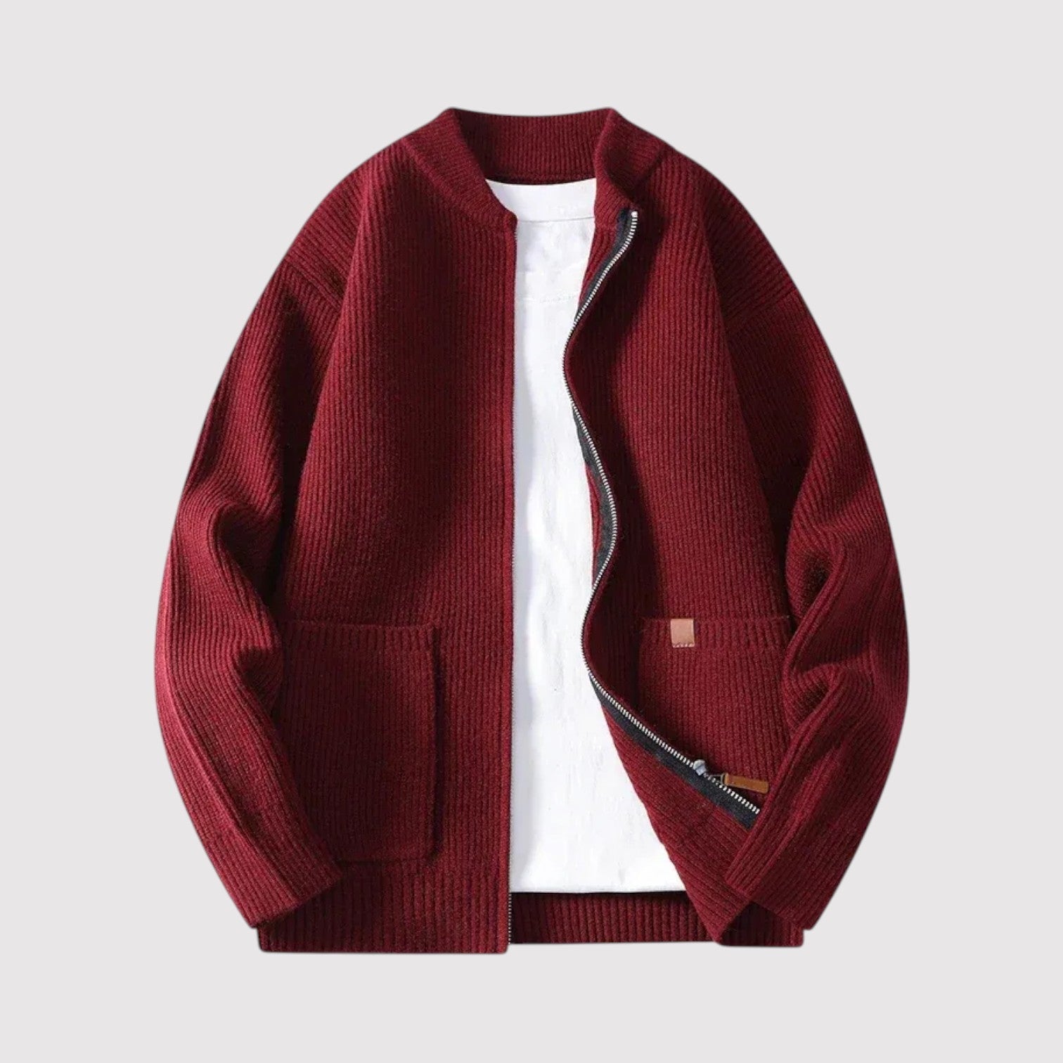 KAIEN | エレガントなリブニットジャケット